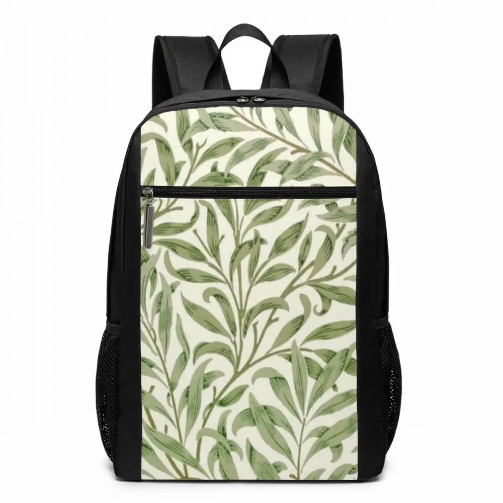 Тканевый рюкзак с изображением Вильяма Морриса, тканевые рюкзаки, сумка-шоппер высокого качества, многофункциональные сумки - Цвет: Willow Bough By