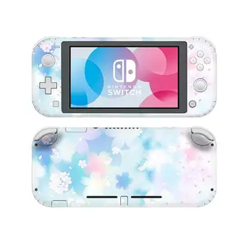 

Pink Blue Flower NintendoSwitch Skin Sticker Decal Cover For Nintendo Switch Lite Protector Nintend Switch Lite Skins Stickers