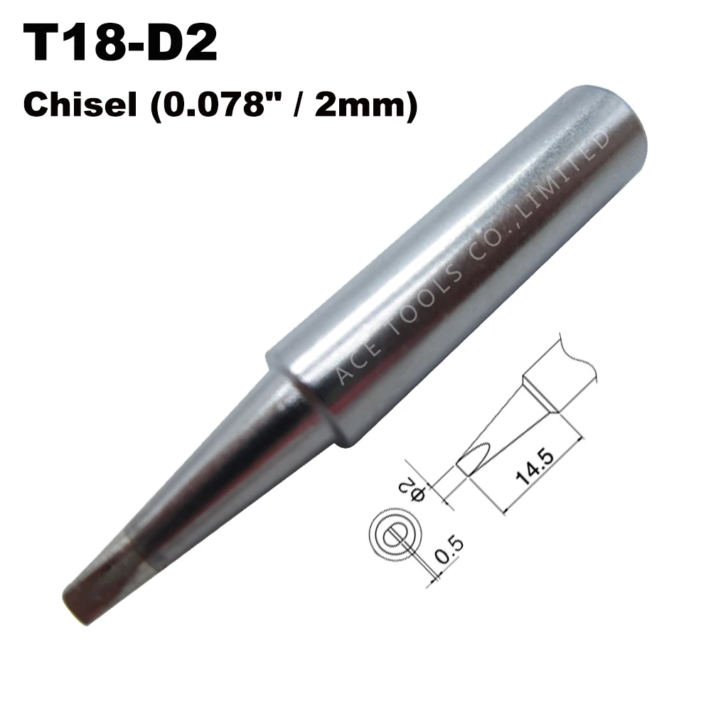 T18 Series Soldering Tips Fit HAKKO FX-888 FX-888D FX-8801 FX-600 Lead Free Iron Nozzle Welding Handle Pencil Bit welding rods