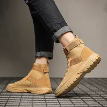 Обувь; новые модные мужские ботинки; zapatos de hombre; модные мужские ботинки в стиле ретро; английский стиль; ботинки на шнуровке; высокие рабочие парусиновые ботинки