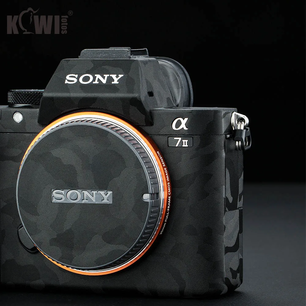 Shadow Black защитная пленка против царапин для sony A7 II A7S II A7R II A7II A7SII A7RII A7M2 A7SM2 A7RM2 украшение в виде камеры