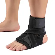 

Adjustable Foot Drop Ankle Brace Support Compression Orthosis Foot Stabilizer Strap Belt Posture Correct Pain Relief Breathable