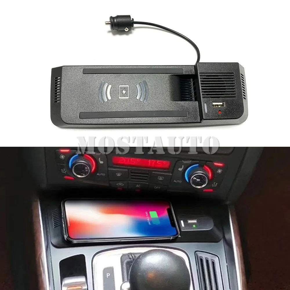 The Phone With QI Wireless Charging For Audi Q5 QI Wireless Car Charger