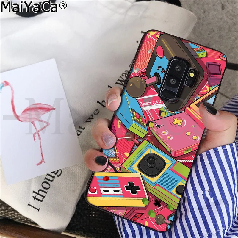 A10 MaiYaCa Gameboy игровой мальчик Gb ТПУ Мягкий силиконовый чехол для телефона samsung S9 S9 plus S5 S6 S6edge S6plus S7 S7edge S8 S8plus - Цвет: A10