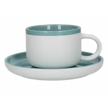

Barcelona retro blue tea pair 260 ml