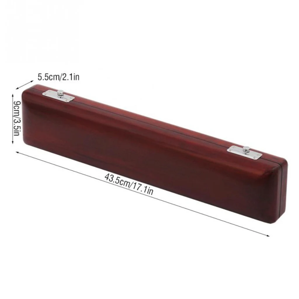 Flute Case 17 Hole Bag Wood Glossy Surface Strong Light | Спорт и развлечения