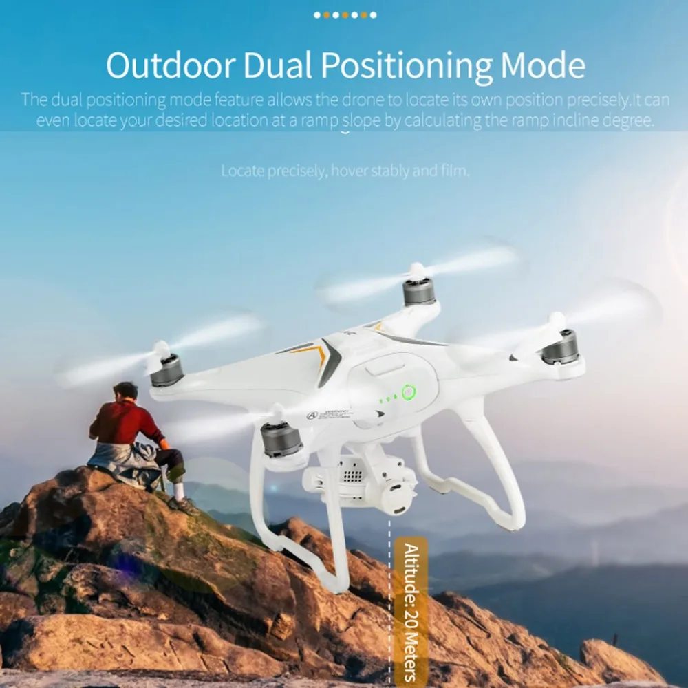 Новинка JJR/C X6 gps Дрон Профессиональный складной мини Дрон 5G Wi-Fi FPV с HD камерой удержание высоты Дрон селфи RC Дрон