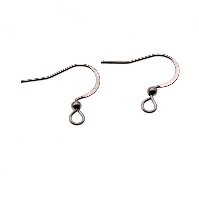 50pcs Stainless Steel Jewelry French Earring Hooks Findings Not Allergic  Ear Hook Earrings Clasps For DIY Jewelry Making - AliExpress