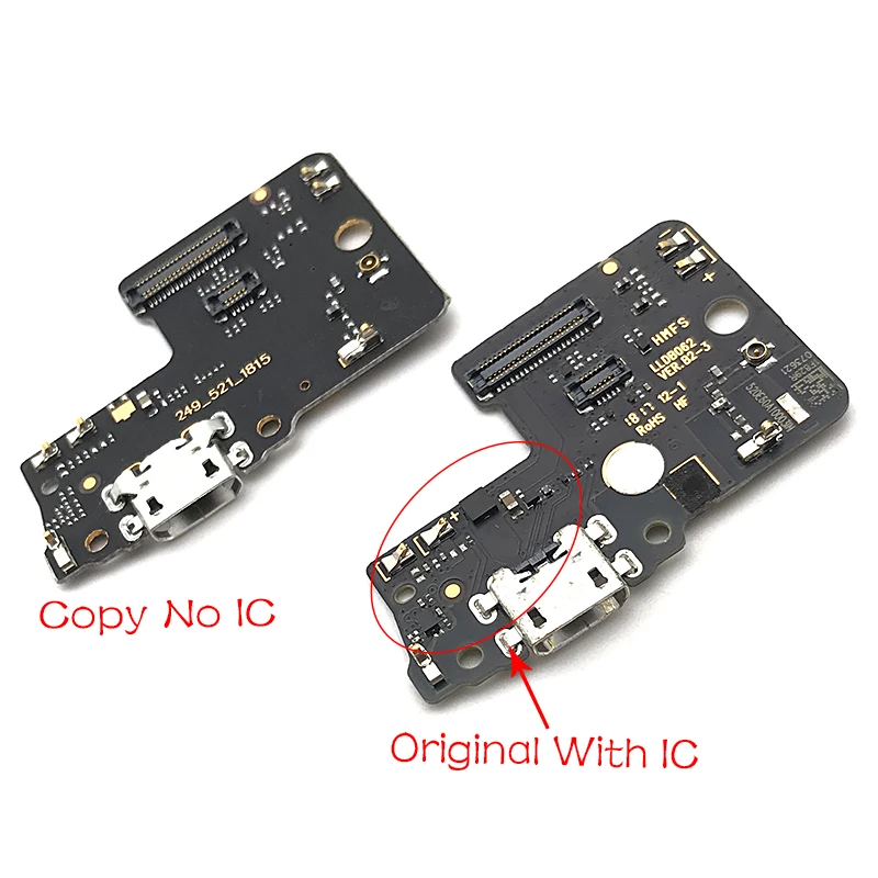 Соединитель док станции с Micro USB зарядным портом гибкий кабель платы микрофоном