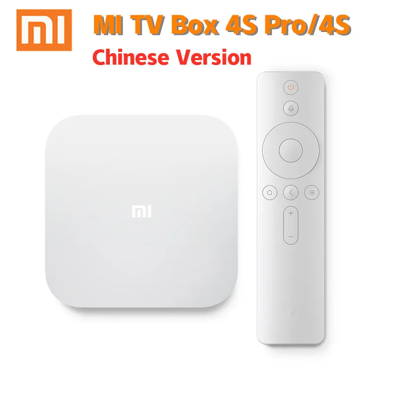 XIAOMI MI TV Box 4S Pro/4S 2GB RAM 16/8GB ROM 5G WiFi Bluetooth Android 9.0 4K 8/4K Smart HDR Set Top Box Streaming Media Player