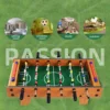 Mini Tabletop Foosball Game Set Table Portable Soccer Board Game Sets Mini Score Keeper For Adults Kids Toy 6