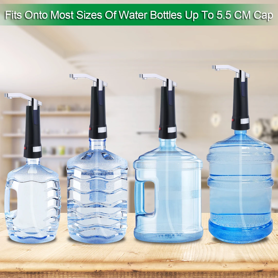5 Gallon Water Bottle Dispenser Portable Electronic Rechargeable Automatic Water Dispenser pump