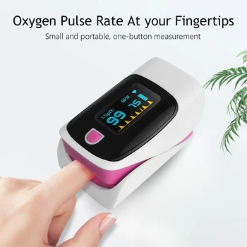 

Finger Clip OLED Digital Display Fingertip Finger Pulse Oximeter PR PI SpO2 Monitor of Arterial Oxygen Saturation Pulse Oximeter