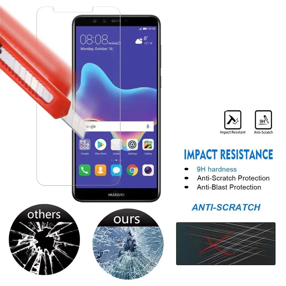 5 шт./10 шт. Защитная стеклянная пленка для Huawei Honor 20 10 9 8 Lite Pro 10i 20i 9X 9i 9N V9 2018 2019