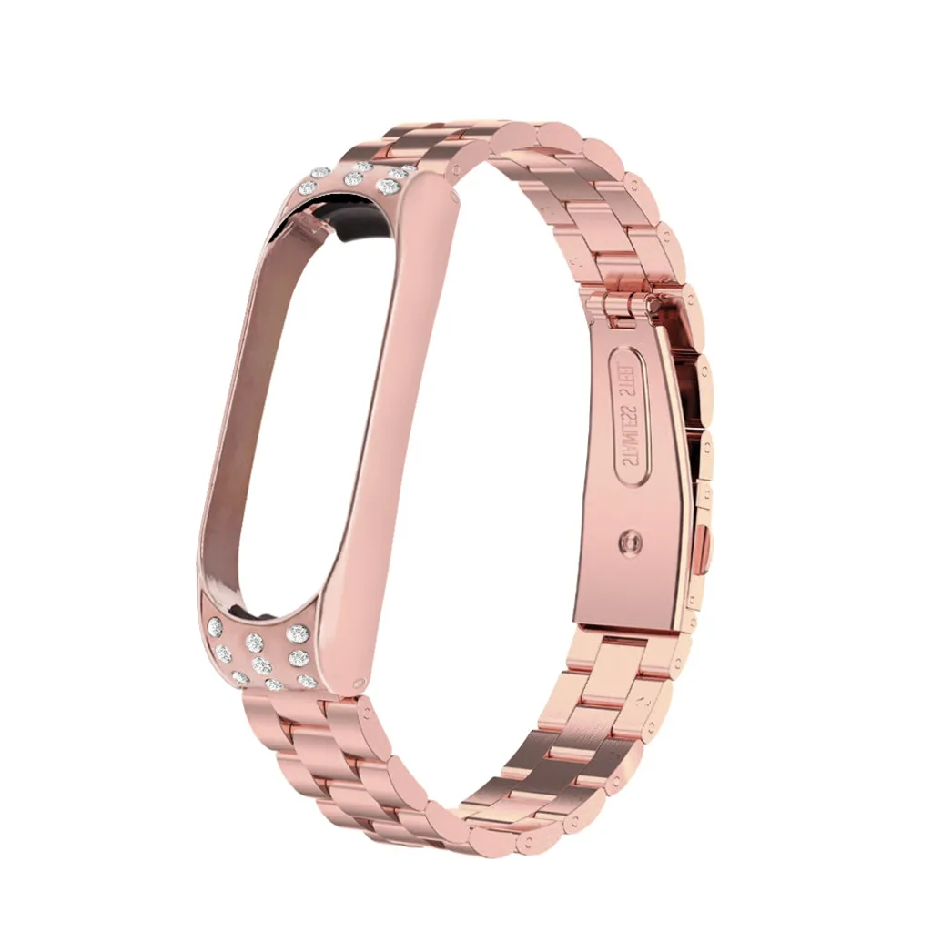 Сменный Браслет с ремешком+ металлическая рамка для Xiaomi Mi Band 4 Bracelet Модный Роскошный тонкий ремешок аксессуары для часов