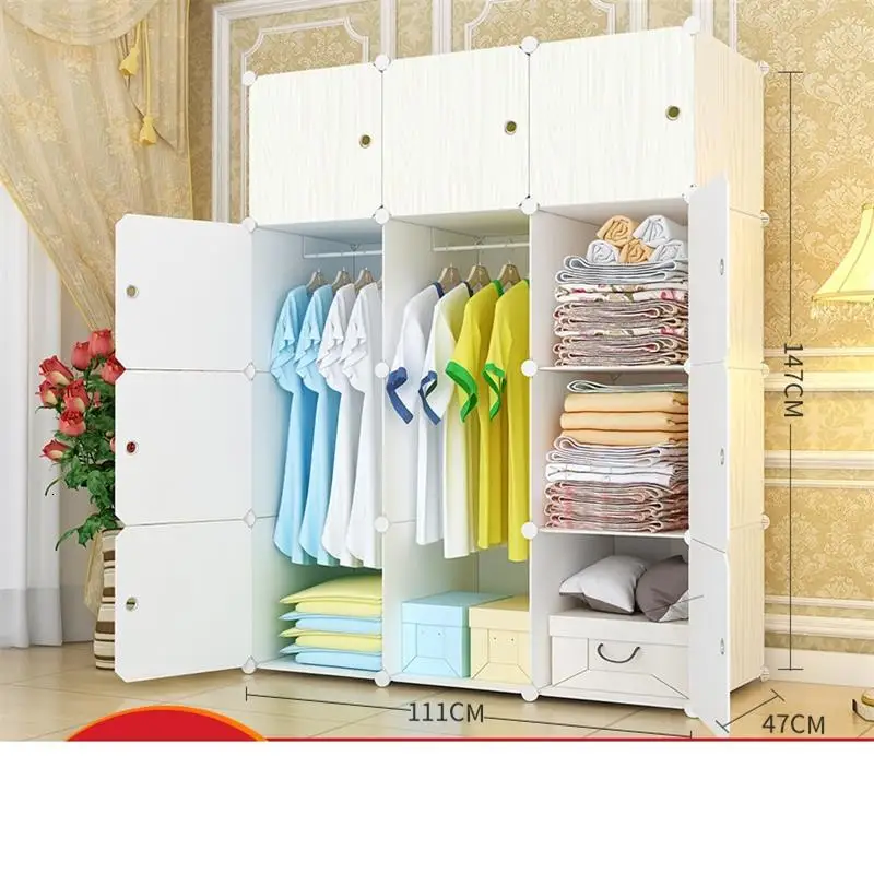 MODEL D Mobilya мебель гардеробная Penderie Rangement Armoire/рада предложить покупателям кровать Mueble де Dormitorio Спальня мебель Guarda Roupa шкаф - Цвет: MODEL D