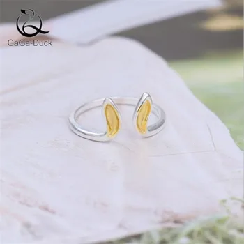 

Beautiful Temperament Sweet Cute Animal 925 Sterling Silver Fashion Jewelry Personality Rabbit Long Ears Opening Rings R91