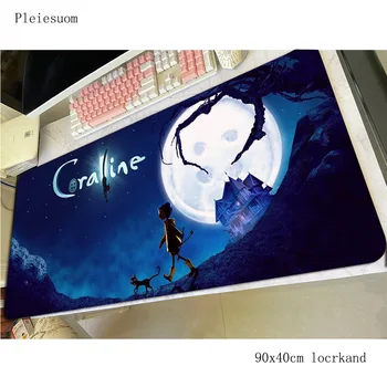 

coraline padmouse Popular accessory 900x400mm mouse pad best seller gaming enterprise rubber mats keyboard large mouse mat gamer