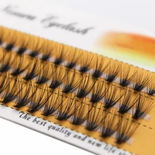 1Set Beauty Girls New False Eyelashes 0.07 C 20D Wave Individual Eyelash Extension Makeup Tools Black Thick Soft Fake lashes