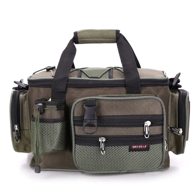 

Multifunctional Fishing Sling Bag Fishing Bait Tackle Large Capacity Handbag Spacious Waist Pouch Case for Fishing Accessories