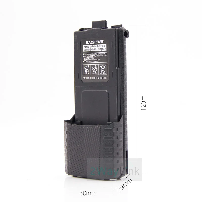 Горячая BL 5 батарея 3800mah Baofeng uv 5r для DM 5R Plus UV uv5r 5RE совместима с RT RT5R 1800mAh