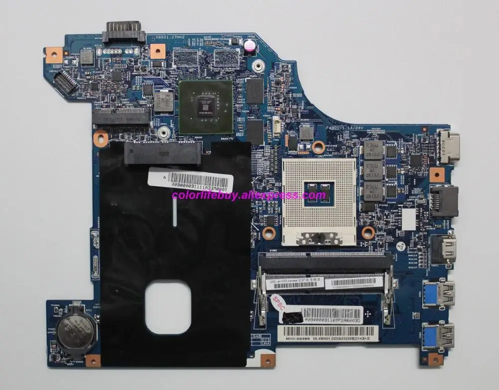 Подлинная 11S90000311 90000311 N13M-GE7-B-A1 LG4858 MB 48.4SG11.011 материнская плата для ноутбука Lenovo G580 |