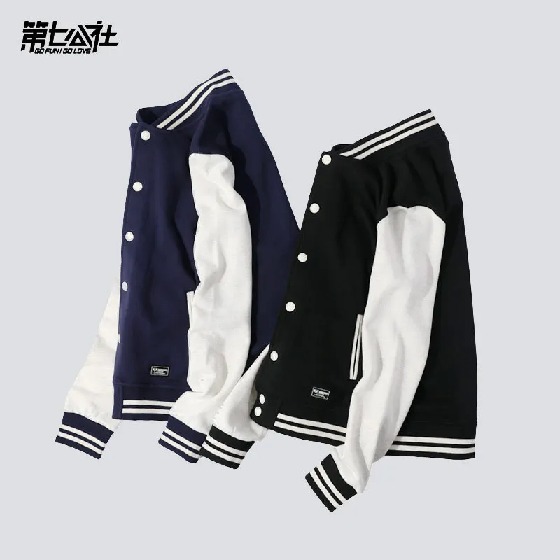 

Baseball Uniform Men's 2019 Autumn New Style Fashion Korean-style Students Loose Casual Harajuku-Style Sports Couples Jacket