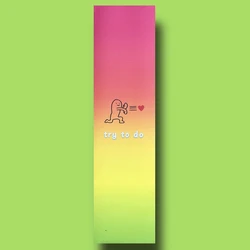 Air Hole Skateboard Sandpaper Sticker Grunge Skateboard Special Painted Sticker Rullalautatarvikkeet Skateboard Sticker KC50PJ