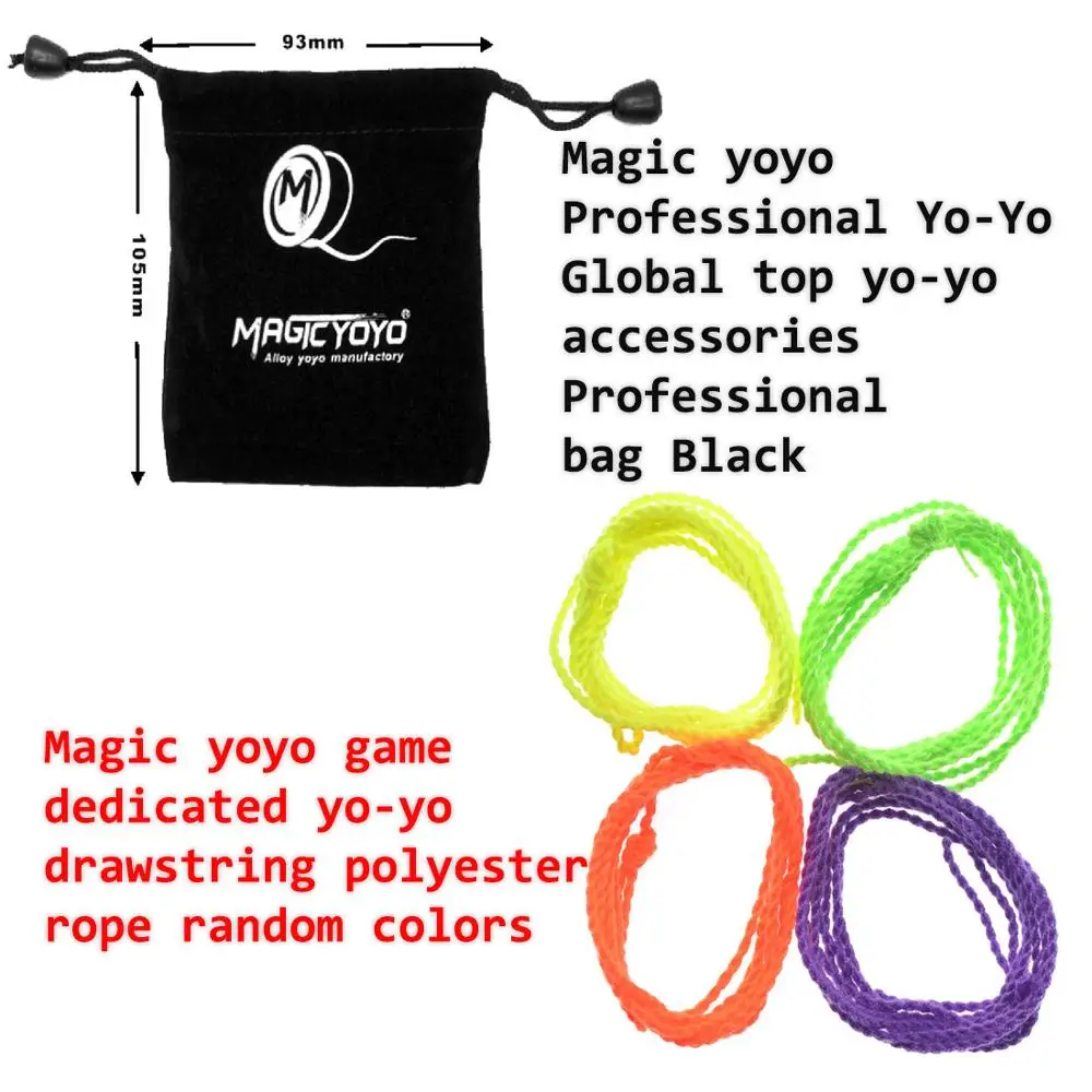Magic yoyo Профессиональный Йо-Йо Глобальный Топ йо-йо аксессуары профессиональная