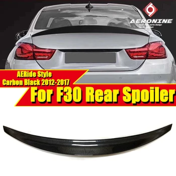 

For BMW 3 Series F30 Spoiler Rear Wing tail Ride style Carbon Fiber 318i 320i 323i 325i 328i 330i 335i Spoiler Wings Lip 2012-17