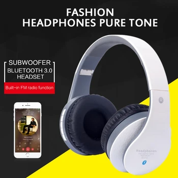 

Collapsible Head-mounted Headphone Wireless Bluetooth Headset Music Sports Running Headset Retractable Computer Game Headset