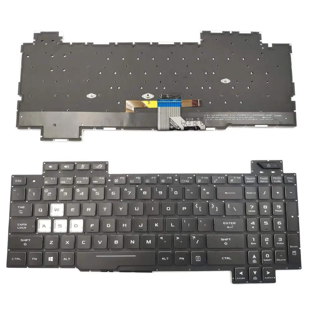 Клавиатура для ноутбука Asus ROG Strix Scar II новая клавиатура GL704 GL704GM с подсветкой в США