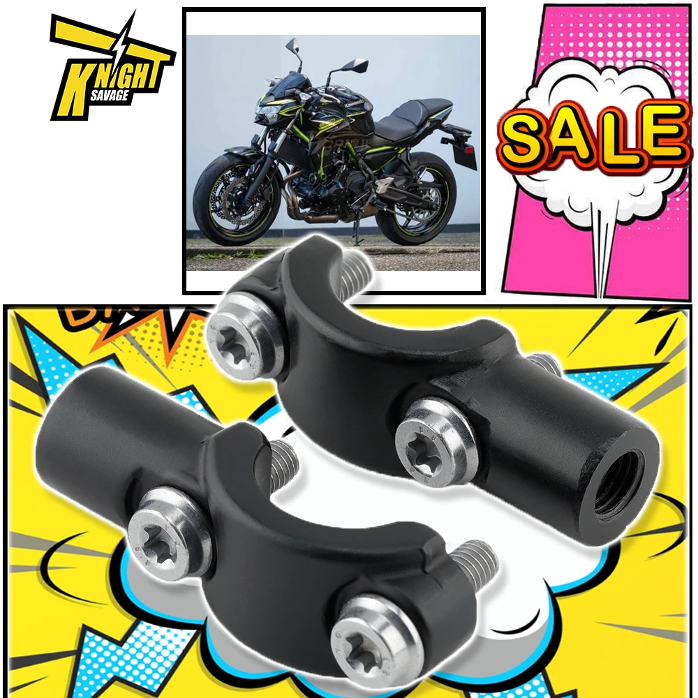 Motorcycle Brake Master Cylinder Clamp With Mirror Adapter Accessories