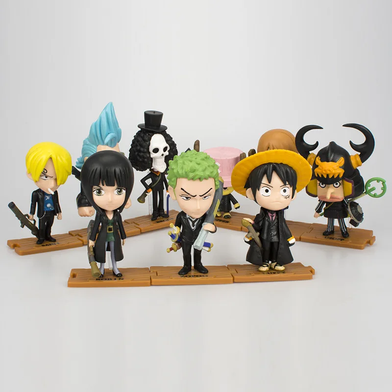 

Hot Selling One Piece.. King Anime Model Theater Version Toy Black Cloth Version Garage Kit Straw Hat Legion Luffy Gismo Decorat