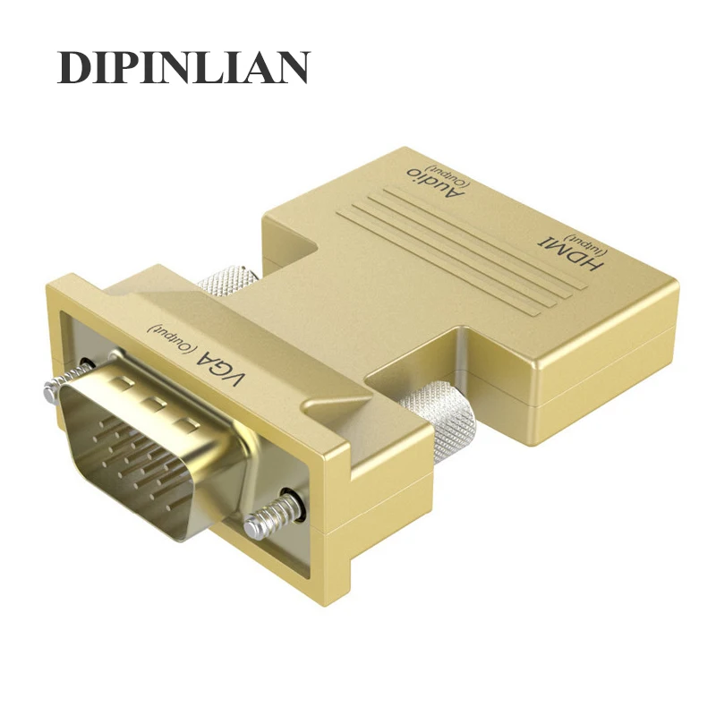 HD 1080P HDMI в VGA конвертер с аудио адаптером поддержка 1080P выход сигнала для Мультимедиа ПК ноутбук ТВ монитор проектор