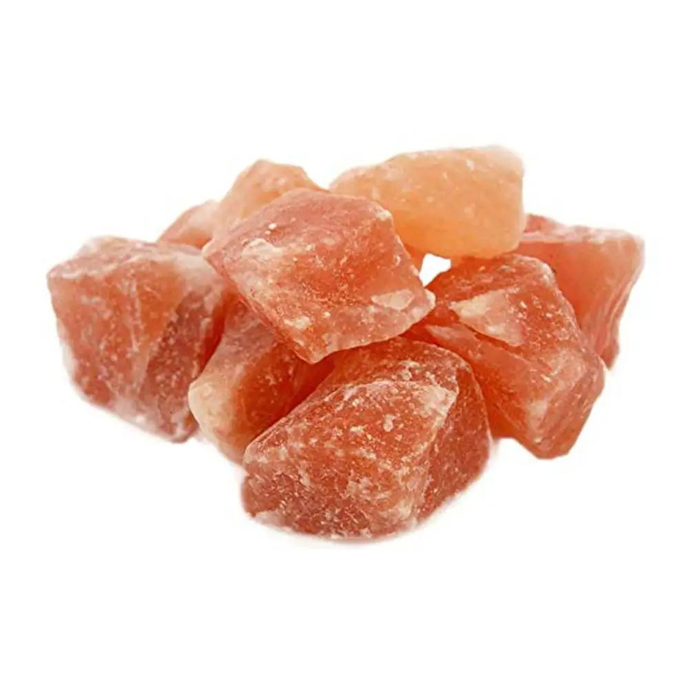 

1KG 100% Authentic Pure Pink Himalayan Rock Salt Chunks Stone Bag 2-4CM 3-6CM Suitable For Barbecue, Cooking, Steaming Room
