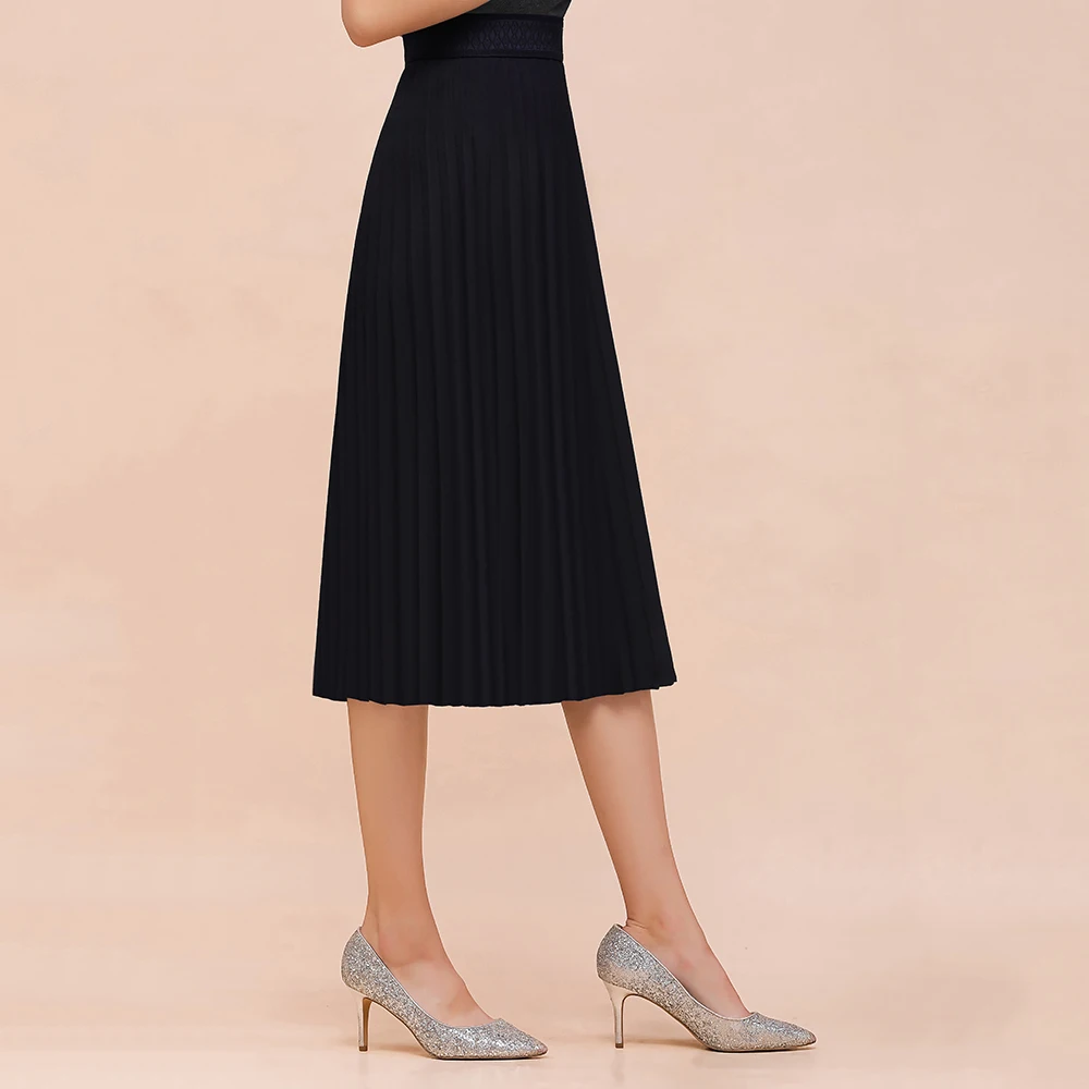 Pink Short Petticoat Half Slips A line High Waist Pleated Knee Length Skirt Woman Underskirt Wedding Accessories 2020