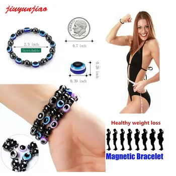 

Men Women Therapeutic Energy Healing Magnetic Bracelet Therapy Arthritis Jewelry Magnet Health Slimming Bracelets Weight Loss