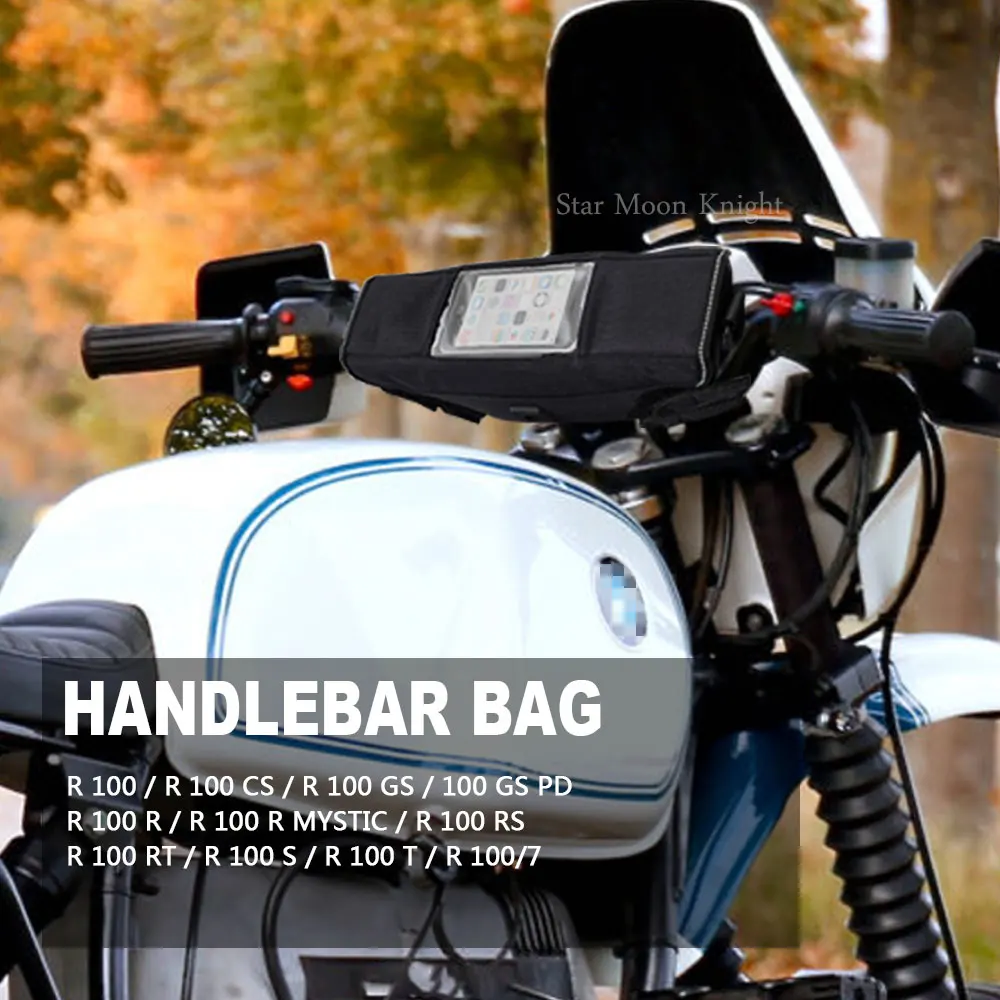 Для BMW R100 R100CS R100GS R100R R100RS R100RT R100S R100T R 100 мотоциклетная сумка на руль