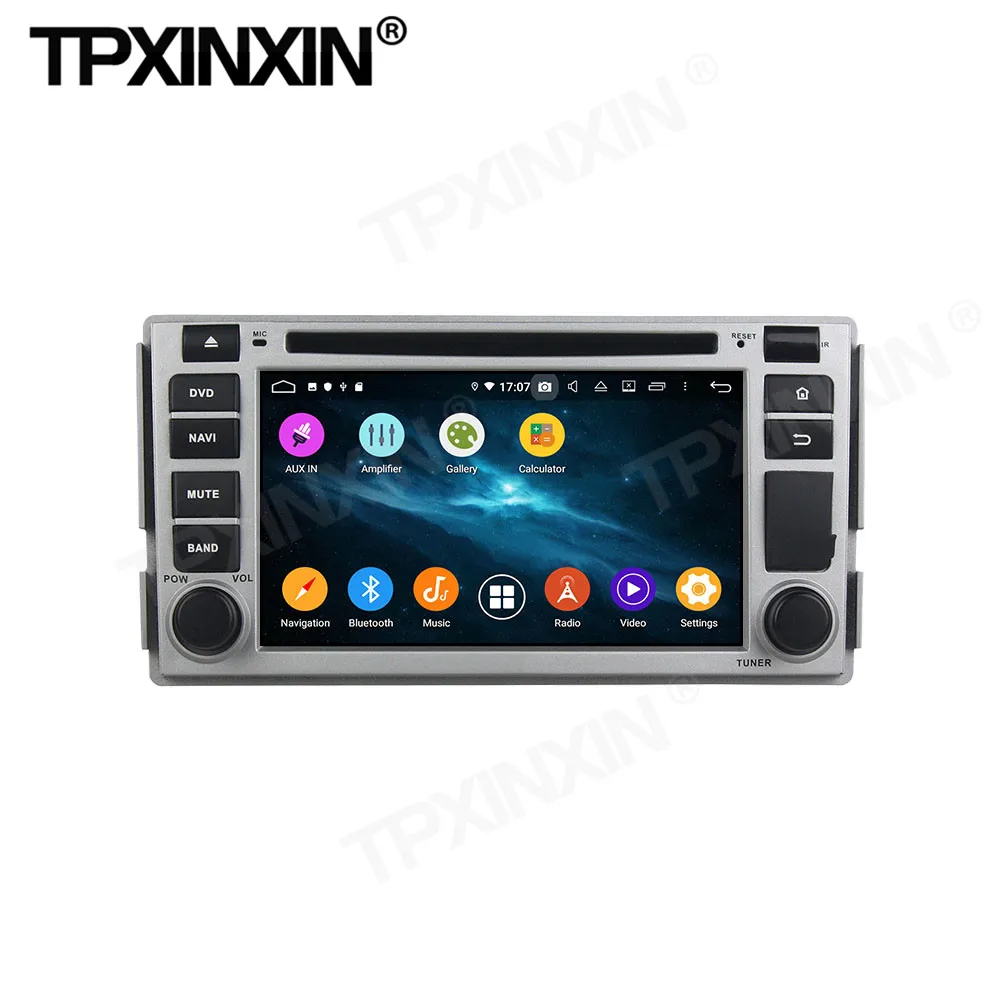 128G Carplay Car Radio 2 Din Stereo Receiver Android 10 For Hyundai Santa Fe 2008 2009 2010 GPS Player Audio Recorder Head Unit