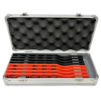

Retinoscopy Rack Lens Set Plastic Bar Aluminium Case Board Lenses 8 Bars 40 Lens Optometric Retinoscopy