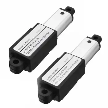 

12V Mini Linear Actuator Stroke 21mm Electric Push Rod Portable DC Motor Telescopic Rod Linear Reciprocating Motor Lifter