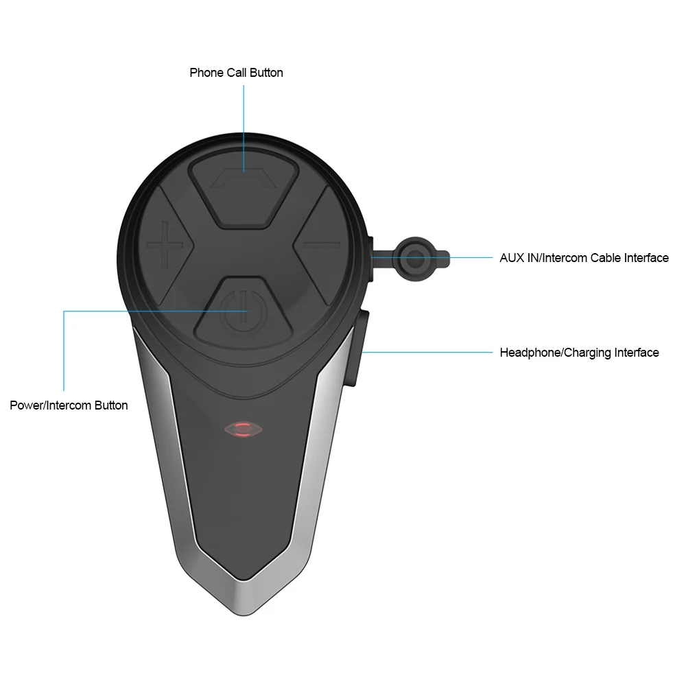 Bluetooth мотоциклетный шлем Интерком fm-радио MP3 gps рация гарнитура Водонепроницаемый Лыжный домофон 800-1000 м двойной пакет