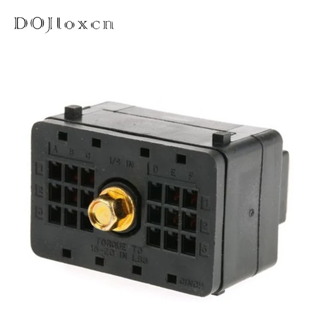 Conector de fiação à prova d'água, plugue fêmea preto Cinch, original e  autêntico com terminal, 18 pinos, 30 pinos, 1 conjunto, 5 conjuntos, 10  conjuntos - AliExpress