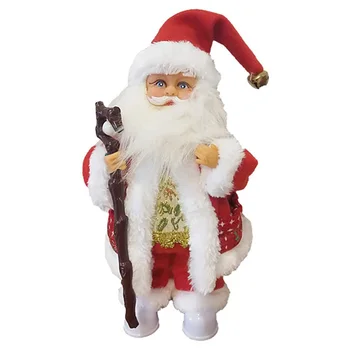 

Christmas goods Glow Dancing Santa Claus Figurine Electric Doll Desktop Ornaments Christmas Party Home Decoration HKS99