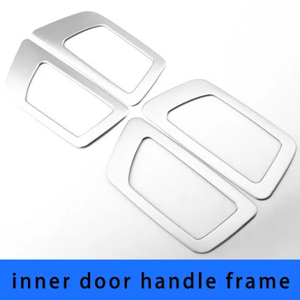 

For Toyota highlander 2015-2019 chrome inner door handle frame 4pcs
