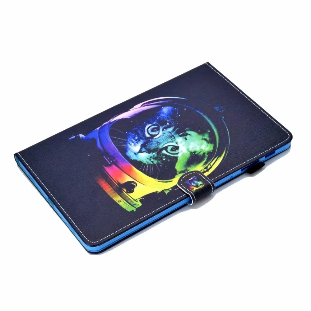 Кожаный PU смарт-чехол для Samsung Galaxy Tab S5e 10,5 SM-T720 SM-T725 чехол Funda планшет модный окрашенный чехол-подставка