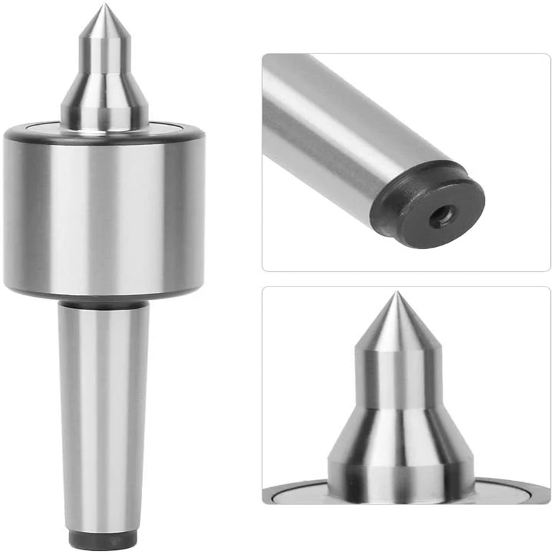 Precision Lathe Live Revolving Milling Center Tool with Morse Taper Accessories