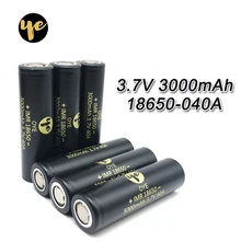 18650-040A 3000mah 3,7 V высокий разряд 40A сильная батарея литий-ионная аккумуляторная батарея 18650