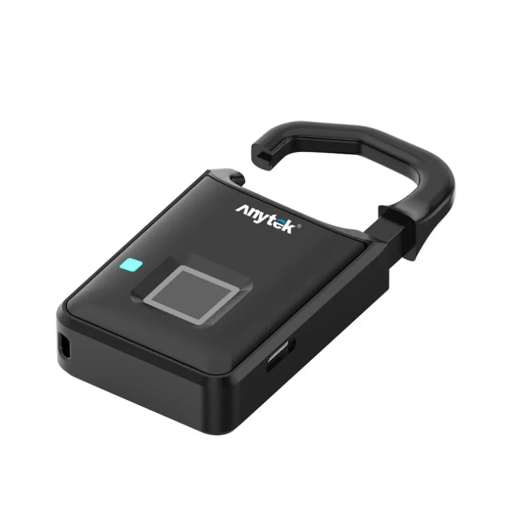 Hot Fingerprint Lock Smart Lock Home Luggage Dormitory Locker Warehouse Door Waterproof Super Long Standby Electronic Padlock